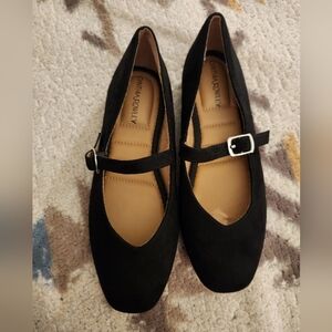 Cynthia Rowley Suede Mary Janes SZ 6.5M